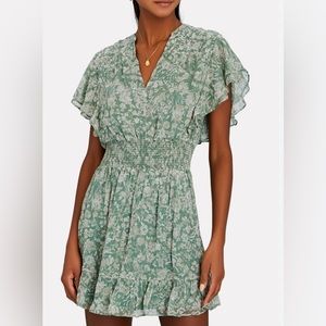 Green Chloe Flutter (8) - Intermix - NEVER WORN